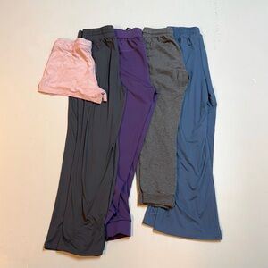 Women’s Large Sweats Pants Shorts Bundle Lounge Cozy Basic Casual Sporty